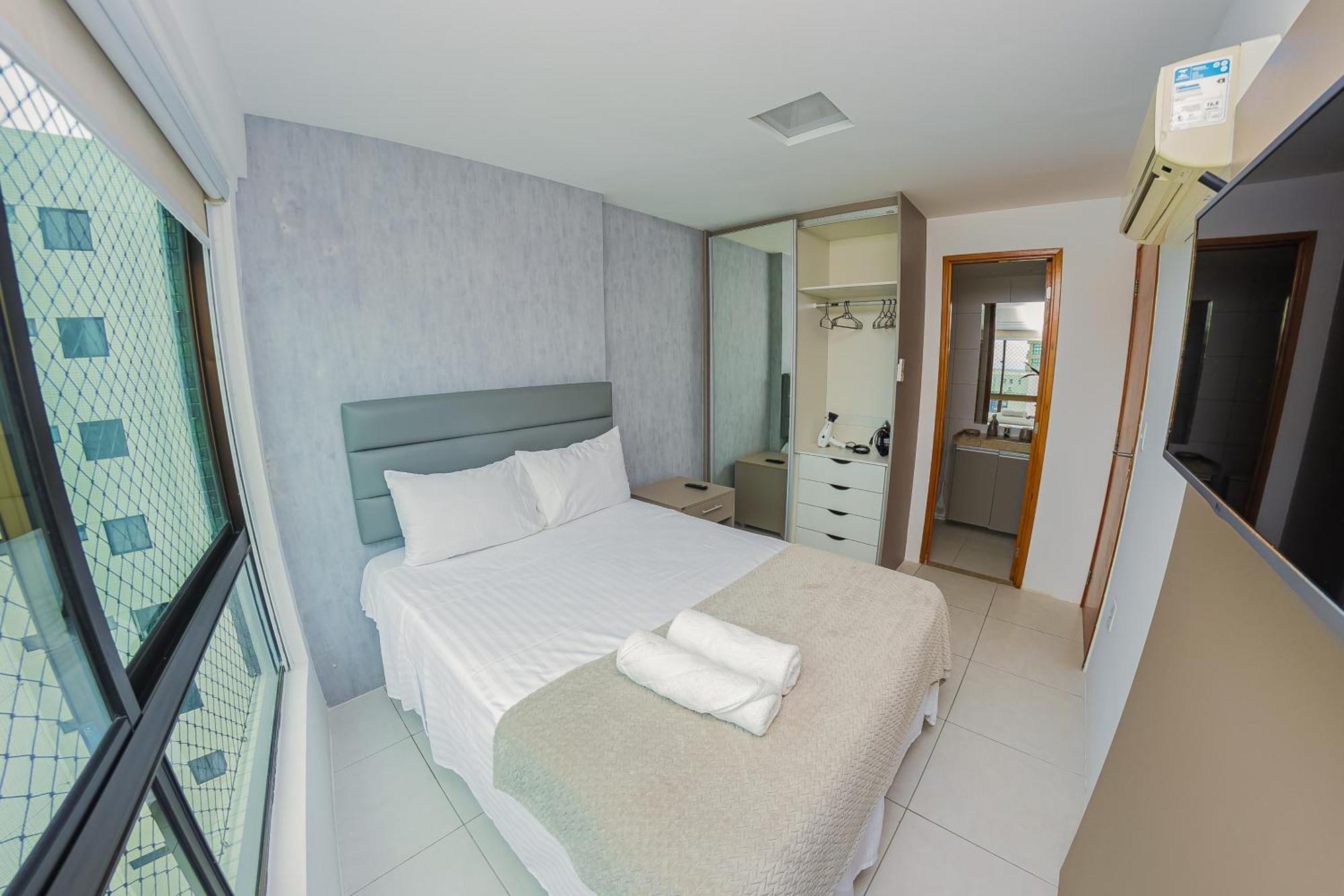 Apartamento, Vista Mar, Praia De Boa Viagem, Hospedes Exigentes! Ρεσίφε Εξωτερικό φωτογραφία
