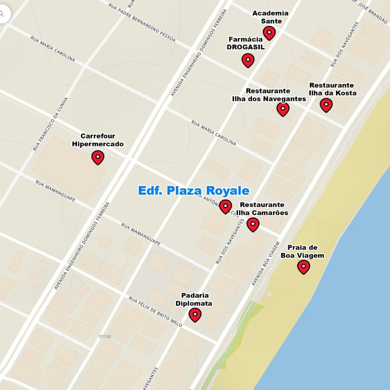 Apartamento, Vista Mar, Praia De Boa Viagem, Hospedes Exigentes! Ρεσίφε Εξωτερικό φωτογραφία
